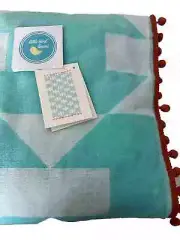 John Robshaw Beach Towel SAI Seaglass 40" x 70" Cotton Brand New 2 available