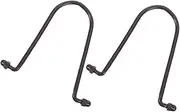 Rain Chain Gutter Adapter 2pcs Metal Hooks Easy Installation for Rain Chains