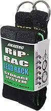 RiP-RAC GREEN TWIN PACK Easy to use Cable Storage Organiser Strap. Tangle Free Portable Cable Management. Music Electrical Computer. KEEPS ALL TYPES OF CABLES SEPARATE ORGANISED TIDY & TANGLE FREE