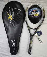 VTG NOS Head i.X3 Tennis Racket 238573U50 4 5/8" W/ Cover Unstrung OS 107 Sq In.