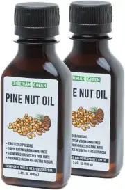 [2 PACK] Siberian Pine Nut Oil | 100% Natural Extra Virgin Cold Pressed 2X100 Ml