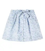 [Bonpoint] Bonpoint Esterina cotton skirt Y 14 blue