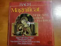 在飛比找露天拍賣優惠-二手絕版 Bach Magnificat LP OM版 L1