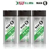 在飛比找遠傳friDay購物優惠-MAN-Q 2in1沁涼洗髮沐浴露x3入 350ml/入