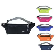 Waterproof Running Belt Bum Bag Travel Waist Bags Money Zip Pouch Sports Wallet