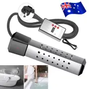 2500W Electric Heater Boiler Water Heating Elements Portable Travel Immersion Q
