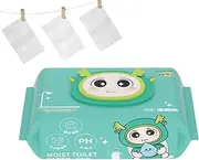 Flushable Adult Toilet Wipes, 80-wipe Travel Extra Big EDI Pure Water Wet Wipes, Quick Drying Hygiene Care Wet Wipes For Kids Eco-friendly