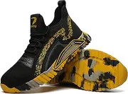 [Dressnu] Safety Shoes Anti-Smash Labor Insurance Shoes wear-Resistant Steel Head