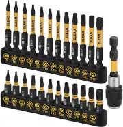 Tamper Proof Torx Bit Set: 25 Pieces T4-T40 Torx Bits Set | Torx Security Bit...