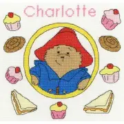 Cross-stitch kit Paddington Bear Baking Sampler XPB2 bothy threads