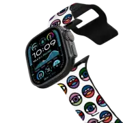 Apple Watch Ultra, Ultra 2 (49mm) Impact Band Eyeconic Watch Band (White)