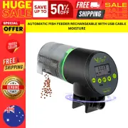 Ycozy Automatic Turtle/Fish Feeder with USB Cable Moisture Proof Rechargeable AU