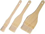 3Pcs Barbecue Oil Brush Food Grade Basting Brushes for Grilling Baking and Roasting Compact Design for for Sauces and Marinades Every Crevice
