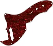 JunZheHub Acoustic Guitars Pickguard, Classic Guitar -pick -watchmaker, Musical Instrument Part Scratch Plate, Red