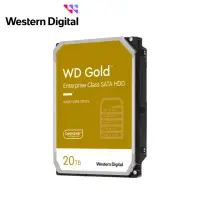 在飛比找momo購物網優惠-【WD 威騰】WD202KRYZ 金標 20TB 3.5吋企