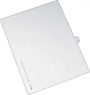 Avery Individual Legal Exhibit Dividers, Allstate Style, 11, Side Tab, 8.5 x 11 inches, Pack of 25 (82209)