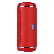 Laser Wireless Bluetooth Pill Speaker with FM Radio - Red