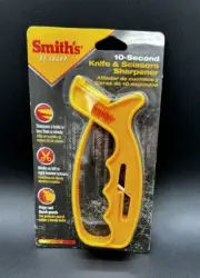 Sharpener Smith's Jiff S Tungsten Carbide & Ceramic Knife & Scissor AC60 NEW!