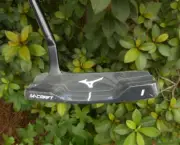 New Mizuno M-CRAFT 1 Putter Black Ion Milled Blade Weight Kit Black Grip & Shaft