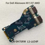 New for Dell Alienware M15 R7 USB interface board LS-L654P 0H70RW H70RW