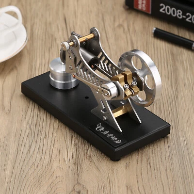 Live Vacuum Engine Hot Air Stirling Flame Eater Flame Licker Engine Generator