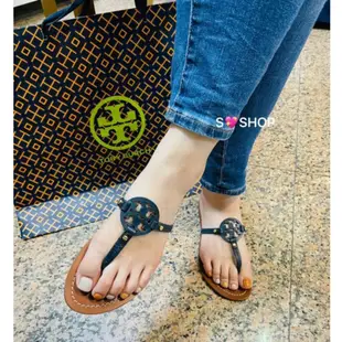 美國小貴婦牌 【Tory Burch】鏤空logo夾腳鞋🔥台灣現貨