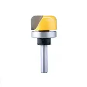 Wood Router Bit Woodworking 1* 1pc 8mm Carbide Tipped Shank Bowl Tray Template