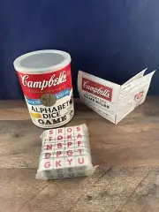 Campbell's Alphabet Dice Game Complete