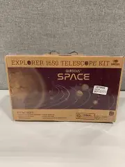 Qurious Space Kid's Explorer Telescope Gift Kit W/ Eco Case 1650 | Children &