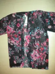 GOTTEX 2021 Cherry Blossom Swim Sarong Coverup Pareo Large NWT