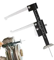 Gupcaqosjw Brake Disc Measuring Tool | Metric Measuring,0-60mm Brake Disc Thickness Measuring Tool, Metric Measuring for Disk Brake