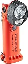 Streamlight 91838 Survivor Pivot USB 325-Lumen Right Angle Articulating Dual Beam Rechargeable Flashlight with Magnet and Clip, Orange