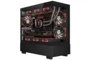 1st Player Mi5 M-ATX ITX PC Gaming Case - Black