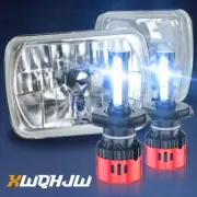 Pair 7x6inch 5X7" LED Headlights for Chevy Astro Cargo van 1985-2005 G30 G20 G10 (for: Peugeot)