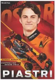 OSCAR PIASTRI MCLAREN Formula ONE CHAMPION TEAM DRIVER POSTER, BARGAIN,2