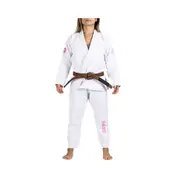 Grips BJJ GI Leo Cor Woman White