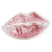 Gel Ice Pack Lip Shaped Reusable Hot Cold Compress for Swelling Relief Leak