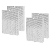 4Pack 115115 HEPA Replacement Filter for PlasmaWave C535 5300 5300-2 6300 6300-2 Air Purifier White