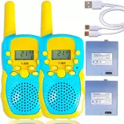 Walkie Talkies for Kids W/Rechargeable Battery, Kids Walkie Talkies Long Range,