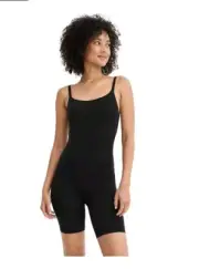 New Jockey Black Shorts Seamfree Smoothing Bodysuit Size 3XL NWT