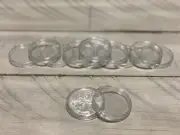 10 DIRECT FIT 40.6MM AIRTIGHT HOLDERS CAPSULE---AMERICAN SILVER EAGLE 1 OZ COIN