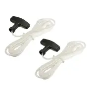 DYC Recoil Starter Rope 4.59ft (1.4M x 5mm) Nylon Pull Cord with Starter Hand...