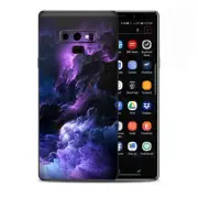 Skins Decal Wrap for Samsung Note 9 - purple storm clouds