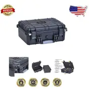 Durable Waterproof Case for Cameras, Drones & Equipment - Elegant Black Design