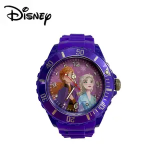 冰雪奇緣 矽膠 指針手錶 指針錶 兒童錶 手錶 艾莎 安娜 雪寶 迪士尼 Disney