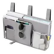 Bedside Caddy Bunk Bed Organizer Bedside Storage Organizer Hanging Bed A-Gray