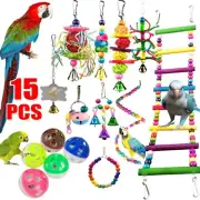 Bird Toy Accessories Bird Cage Toy Parakeet Ladder Set Parrot Toy