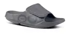 Oofos Men's OOahh Sport Flex Sandal Slate Grey New NWT White Mens 12 Recovery