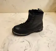 New! Dr. Martens 'Barton Hudswell' Shearling Combat Boots Womens 9 US MSRP $270