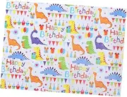 SOESFOUFU DIY Wrapping Paper 20pcs Gilding Packaging Paper Dinosaur Flamingo Pattern Suitable for Party Decorations